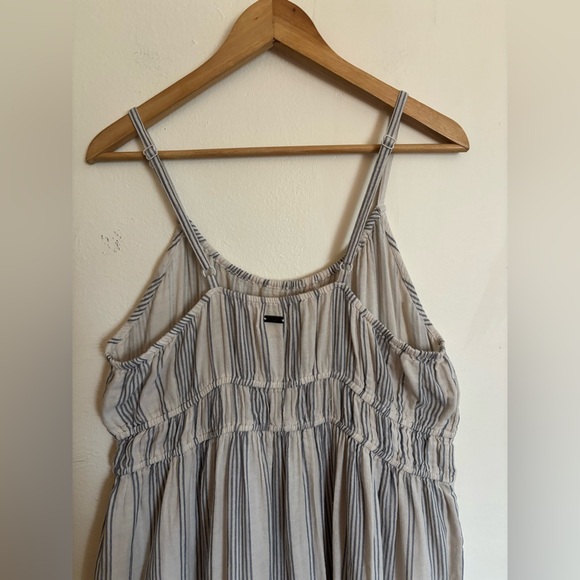 Pact Coastal Cami Soft Striped Maxi Dress Size X-large - Picture 10 of 15